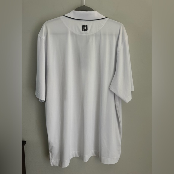 FootJoy Golf Polo Shirt Mens L Performance Short Sleeve Lightweight Breathable - Picture 2 of 5